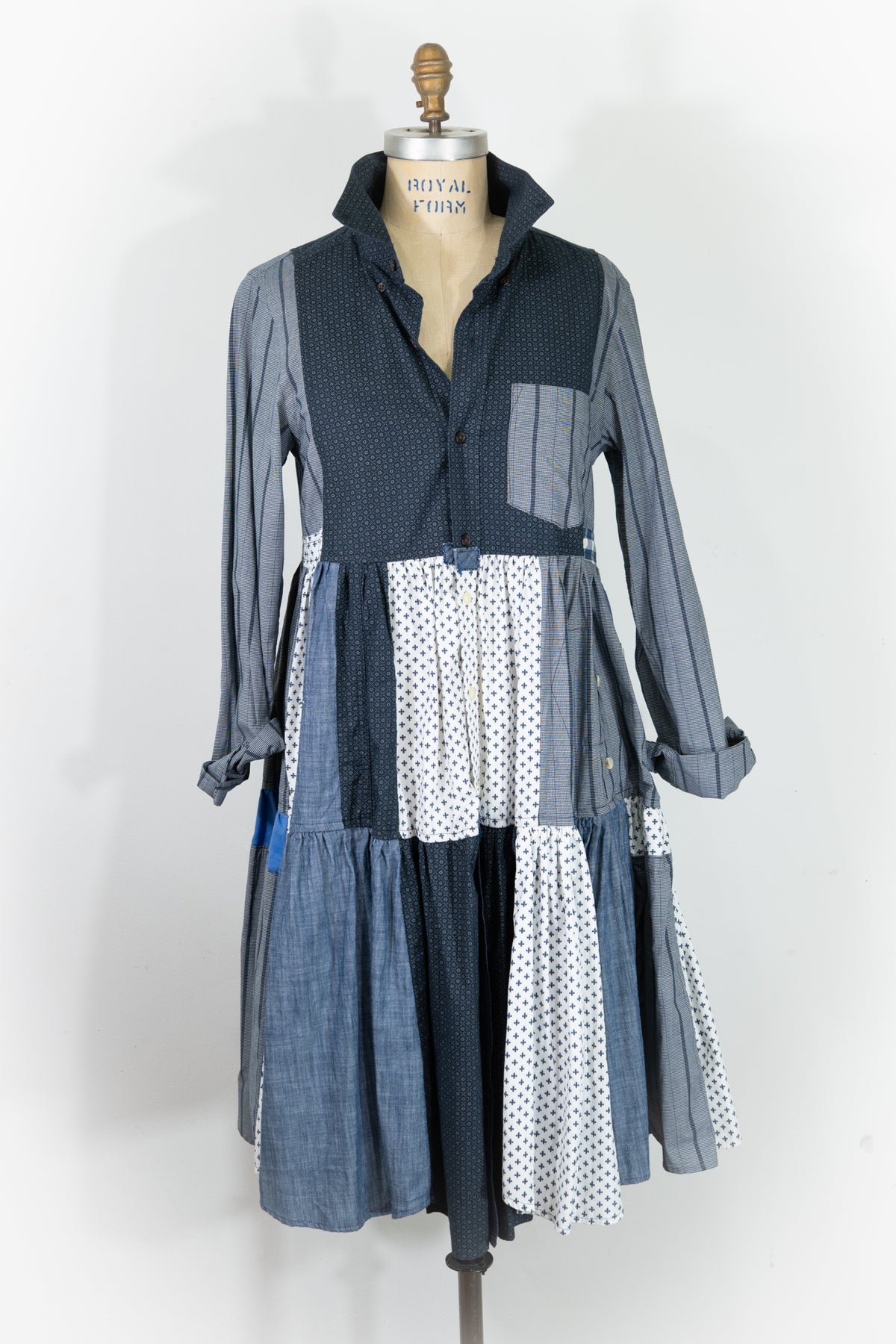 Montclair Reconstructed Shirt Dress #122
