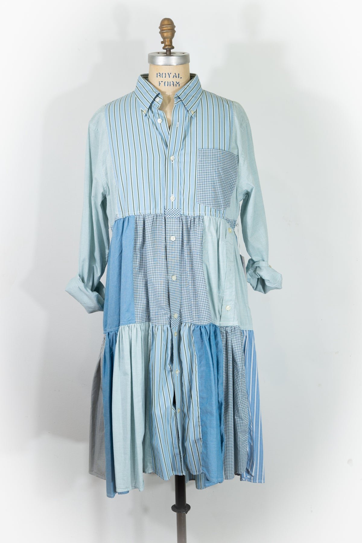 Montclair Reconstructed Shirt Dress #079