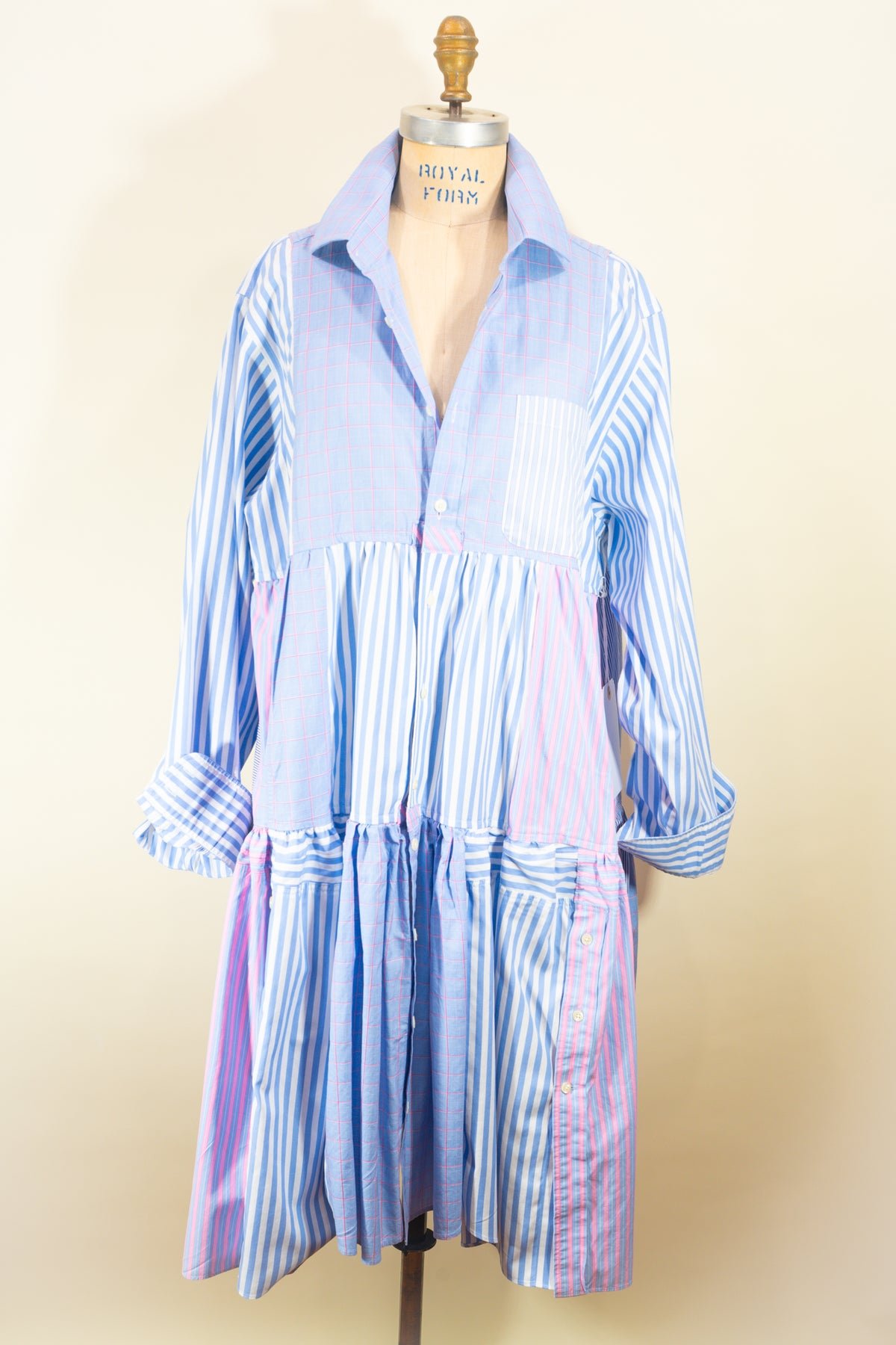 Montclair Reconstructed Shirt Dress #129